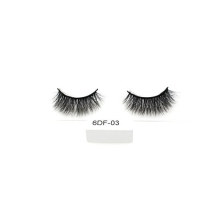 6df-03 3D 5D 25mm Faux Mink Strip Eyelash